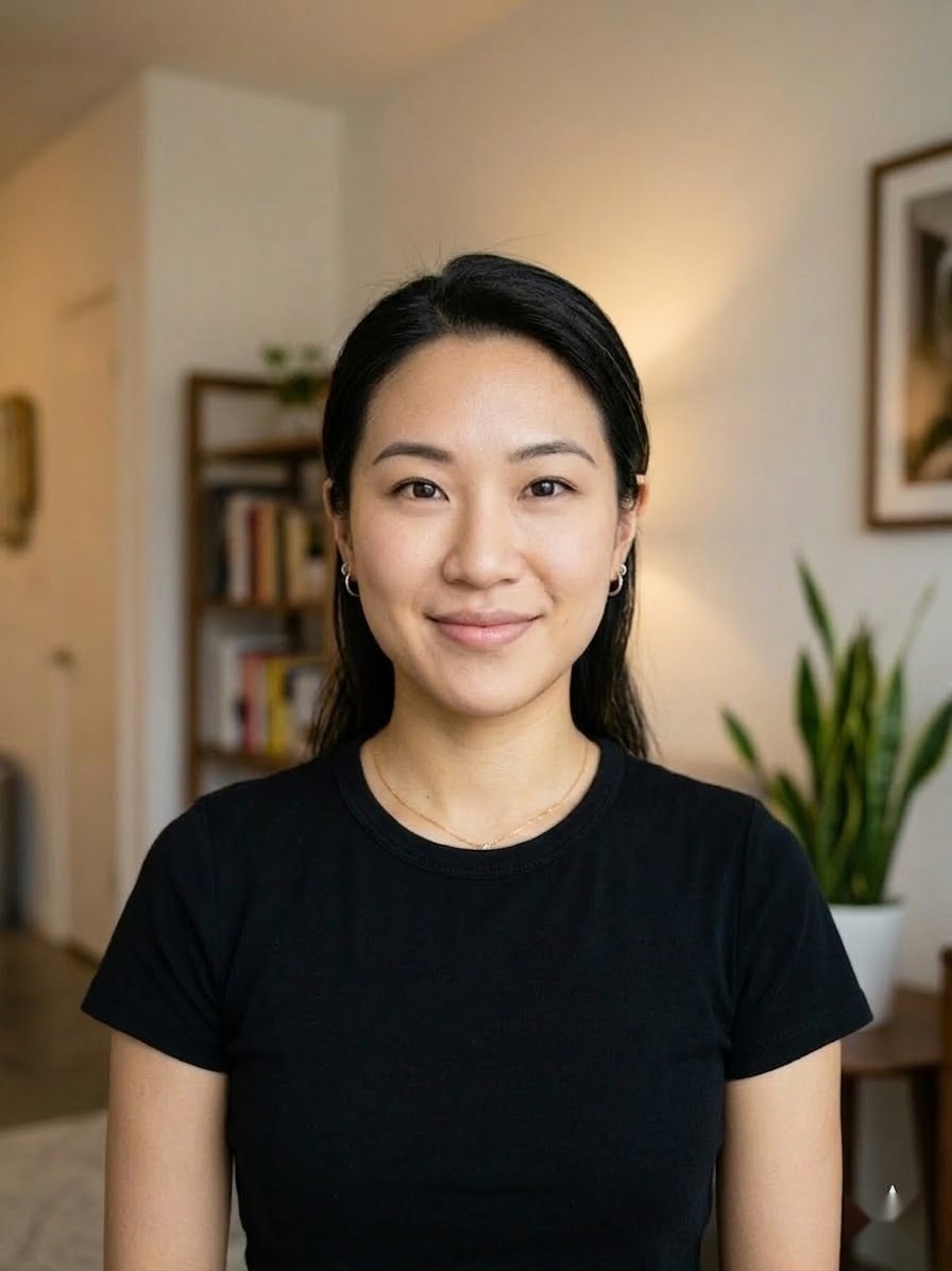 处理前的自拍原图